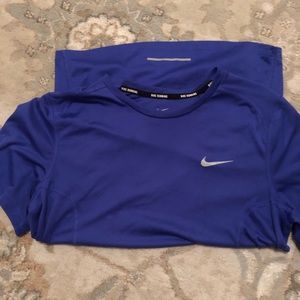 Nike running dri fit top